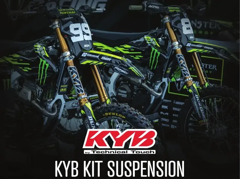 KYB Kit Suspension advert for the MXGP programme