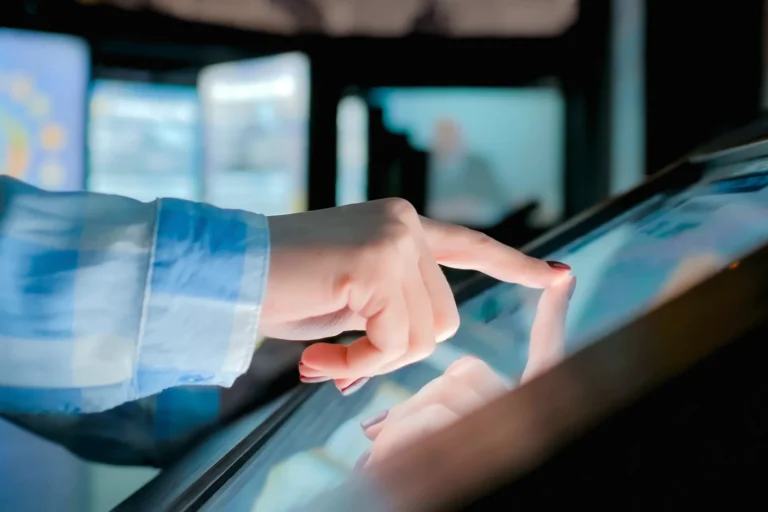 digital touchscreen display design